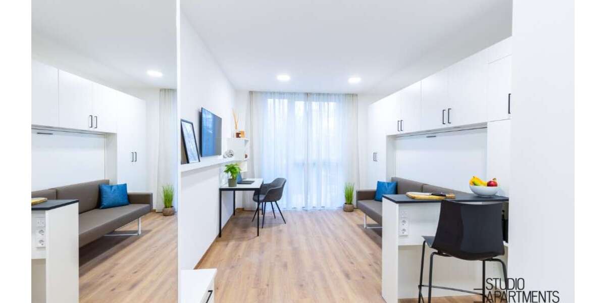 Etagenwohnung Ingolstadt Konradviertel - 1 Zimmer, 32 m&sup2;, 595&euro; | Angebot:25192630