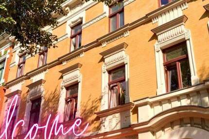 ++ möblierte 1-Raum-Wohnung - mit Balkon & Einbauküche - ruhig & mittendrin in Leipzig-Connewitz ++ 1 zimmer