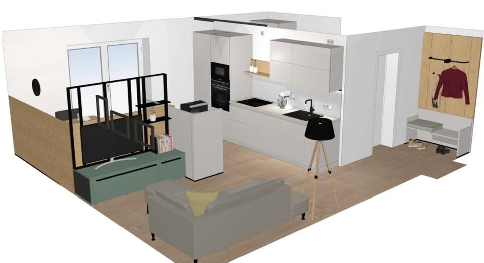 Erdgeschoßwohnung Amberg - 1 Zimmer, 44 m&sup2;, 895&euro; | Angebot:25959668