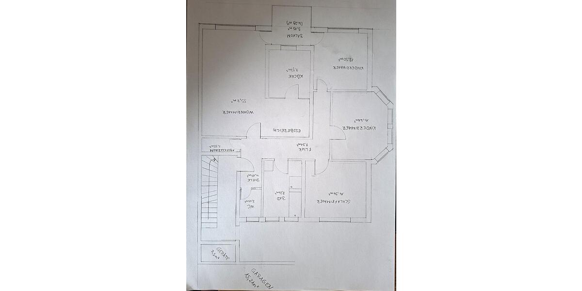 Etagenwohnung Aschaffenburg Gailbach - 4 Zimmer, 105 m&sup2;, 1.400&euro; | Angebot:25702440