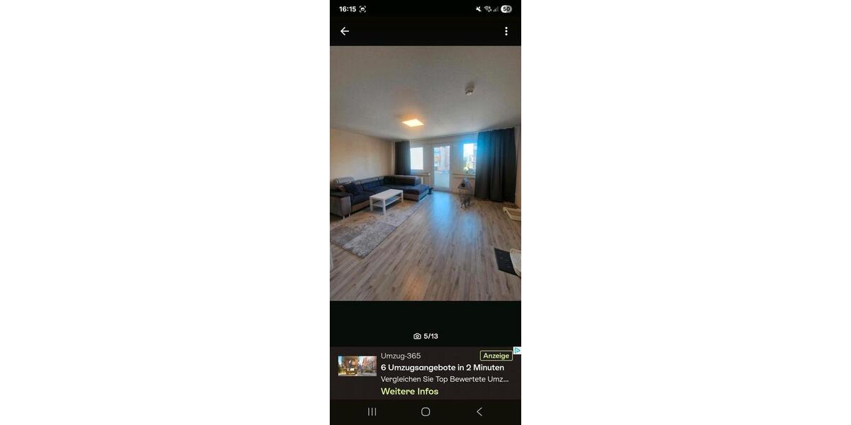 Etagenwohnung Mönchengladbach Süd - 2 Zimmer, 65 m&sup2;, 584&euro; | Angebot:26591549