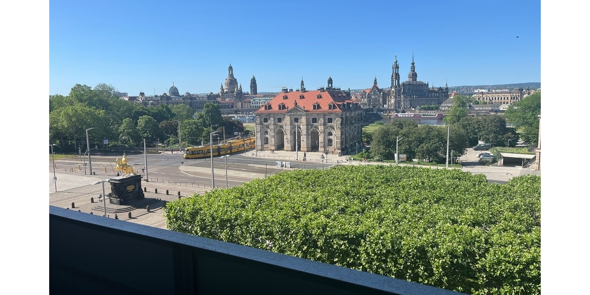 Wohnen am Goldenen Reiter: 3-Zimmer-Wohnung mit Loggia - Etagenwohnung Dresden Innere Neustadt | Angebot:26764516