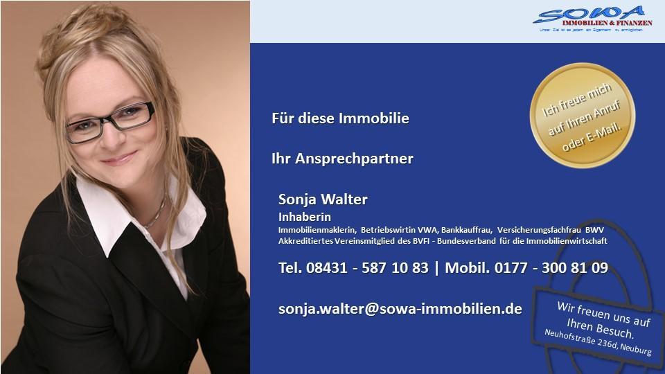 4 Zimmer Wohnung mit Balkon in zentrumsnaher Lage in Neuburg zu vermieten - Ein neues Zuhause von SOWA Immobilien und Finanzen Ihr Experte vor Ort