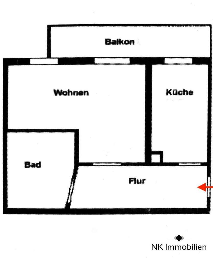 ++ möblierte 1-Raum-Wohnung - mit Balkon & Einbauküche - ruhig & mittendrin in Leipzig-Connewitz ++ 1 zimmer