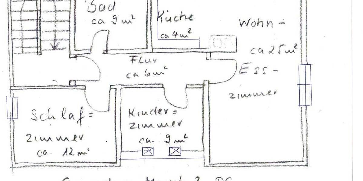 Etagenwohnung Bayreuth / Aichig Aichig - 2 Zimmer, 65 m&sup2;, 690&euro; | Angebot:26472965