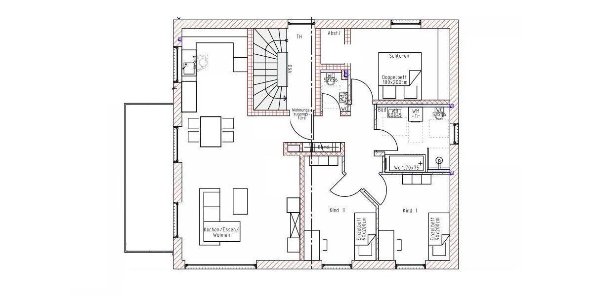 Etagenwohnung Roigheim - 4 Zimmer, 96 m&sup2;, 1.200&euro; | Angebot:26164677