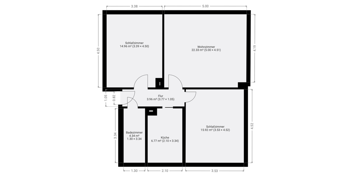 Borna - frisch sanierte 3 Zimmerwohnung 3 zimmer