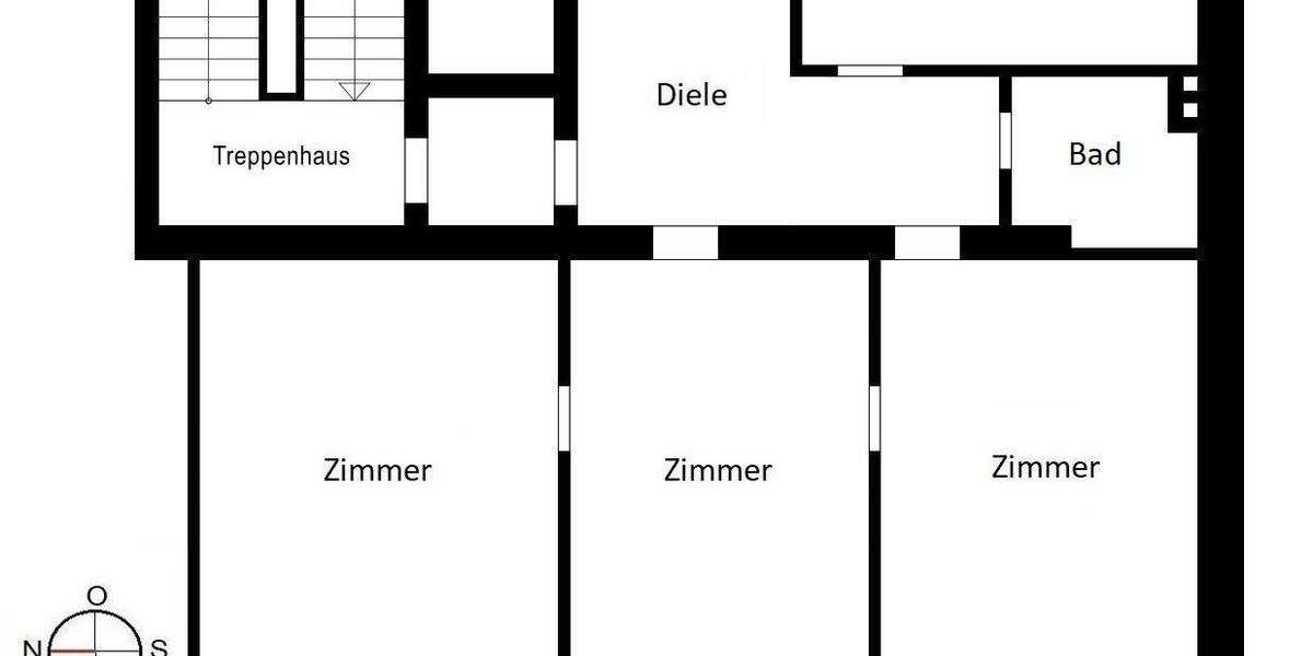 Etagenwohnung München Bogenhausen - 3 Zimmer, 126 m&sup2;, 3.500&euro; | Angebot:25671258