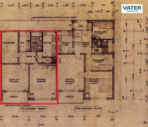 Etagenwohnung Uetersen - 2 Zimmer, 75 m&sup2;, 800&euro; | Angebot:25796717