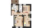 Etagenwohnung Bennewitz - 3 Zimmer, 69 m&sup2;, 499&euro; | Angebot:25305134