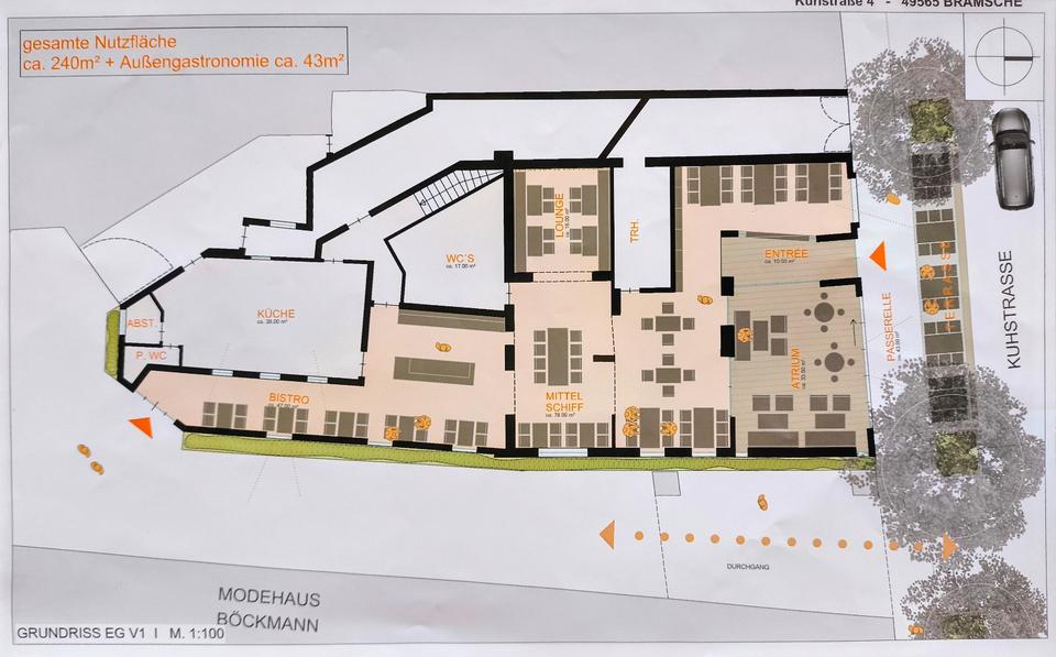 Gewerbeobjekt Bramsche - 1.280&euro; | Angebot:25580104