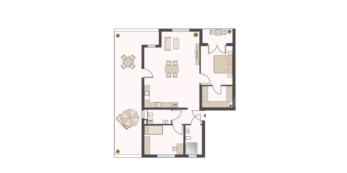 Etagenwohnung Klingenberg am Main - 2 Zimmer, 53 m&sup2;, 750&euro; | Angebot:23184106
