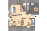 Dachgeschoßwohnung Wilhelmshaven - 3 Zimmer, 55 m&sup2;, 399&euro; | Angebot:26302236