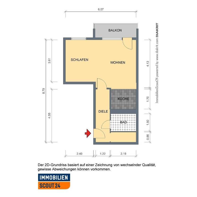 Nachmieter für gemütliche 1-RaumWohnung gesucht
