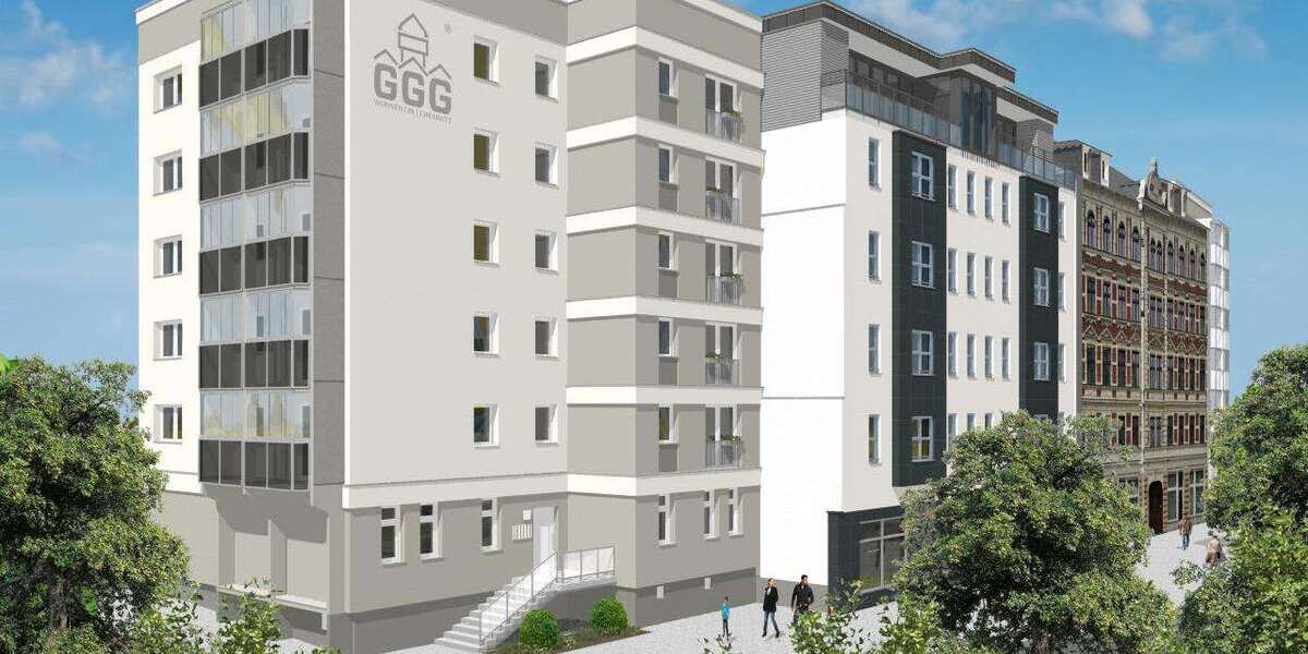 Etagenwohnung Chemnitz Sonnenberg - 4 Zimmer, 80 m&sup2;, 520&euro; | Angebot:26171578