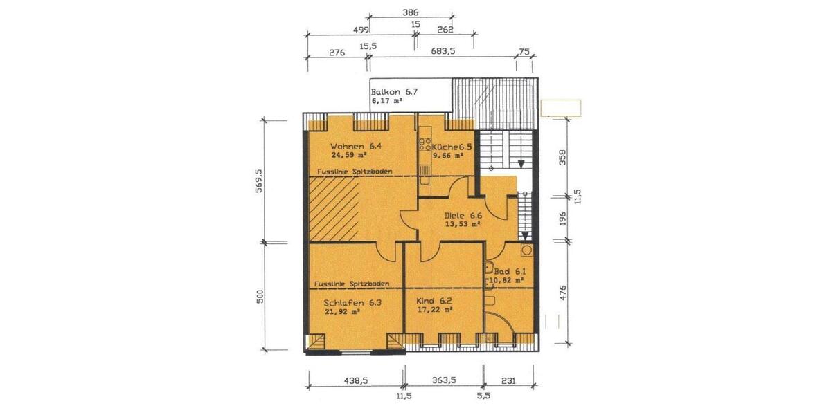 Maisonettenwohnung Roßwein - 4 Zimmer, 115 m&sup2;, 495&euro; | Angebot:25376849