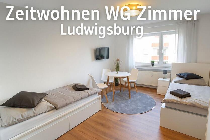 möbliertes WG-Zimmer mit Wlan, Smart-TV, Bad, Wc und Küche zur Teilung, Waschmaschine, Trockner zimmer