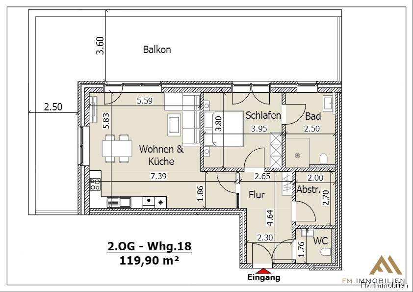 Einfamilienhaus Cappeln (Oldenburg) - 2 Zimmer, 120 m&sup2;, 895&euro; | Angebot:24713686