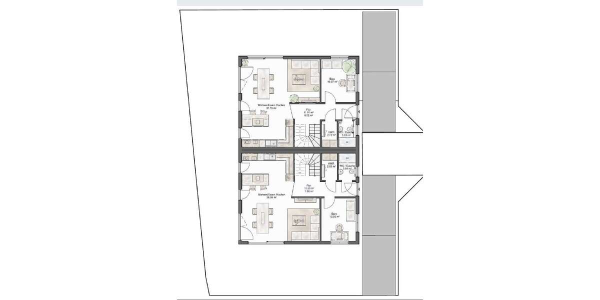 Etagenwohnung Lampertheim - 5 Zimmer, 111 m&sup2;, 1.900&euro; | Angebot:26722177