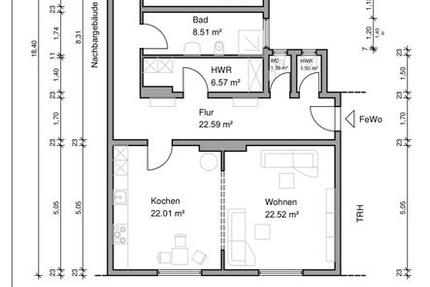 Wohnung Wilhelmshaven - 3 Zimmer, 120 m&sup2;, 960&euro; | Angebot:24495059