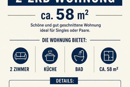 Wohnung Neunkirchen - 2 Zimmer, 58 m&sup2;, 460&euro; | Angebot:26624289