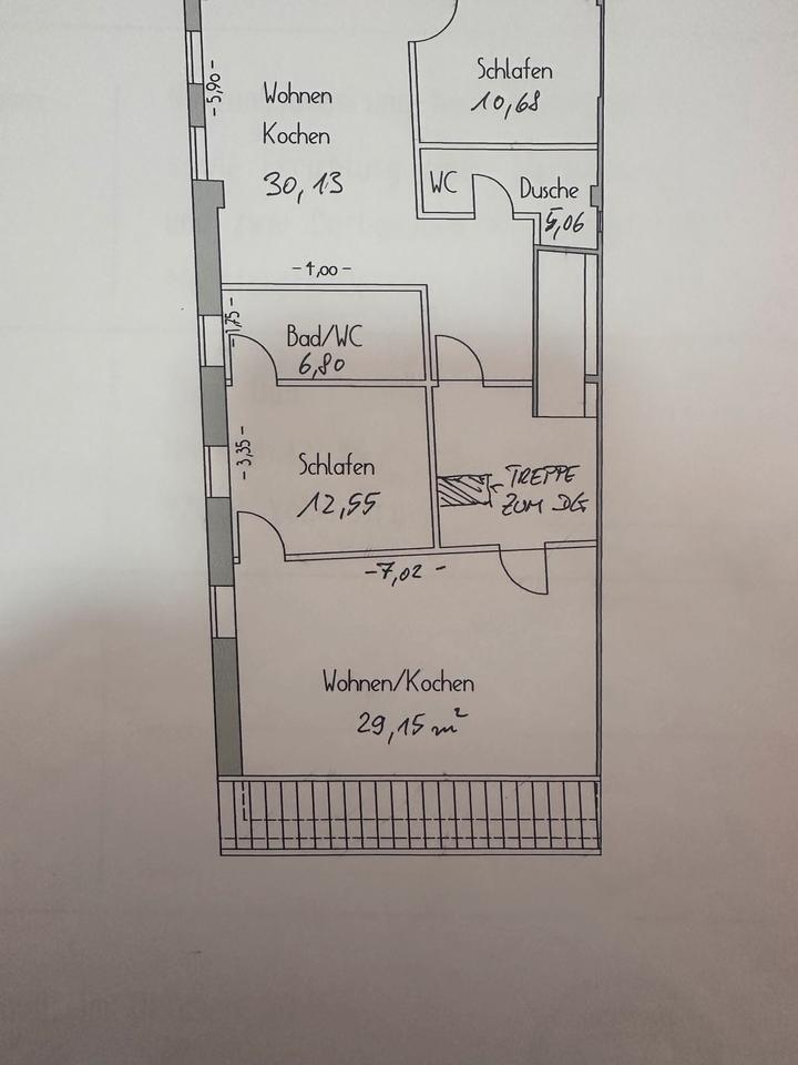 3 Zimmer Wohnung inkl Einbauküche in Vohenstrauß