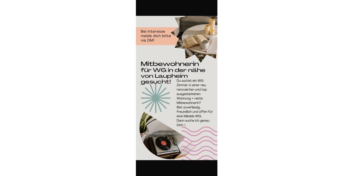 Dachgeschoßwohnung Laupheim - 4 Zimmer, 160 m&sup2;, 400&euro; | Angebot:24661582