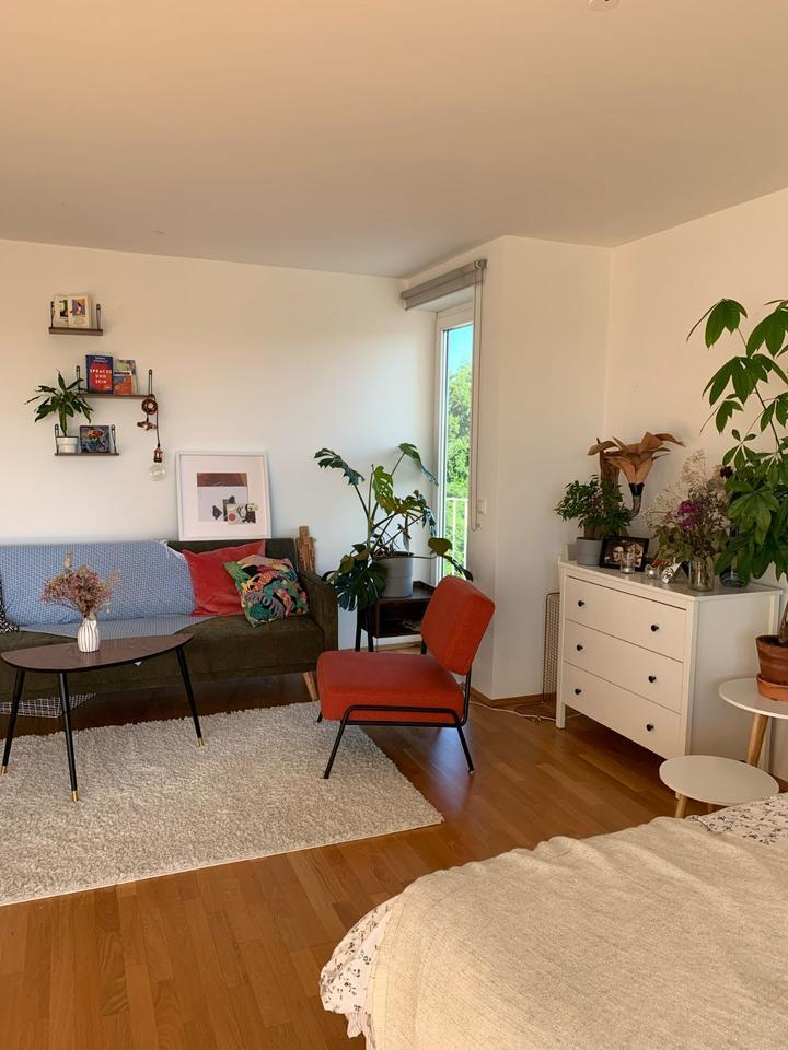 Schöne helle Wohnung mit Blick in Grüne (24.7-11.9)