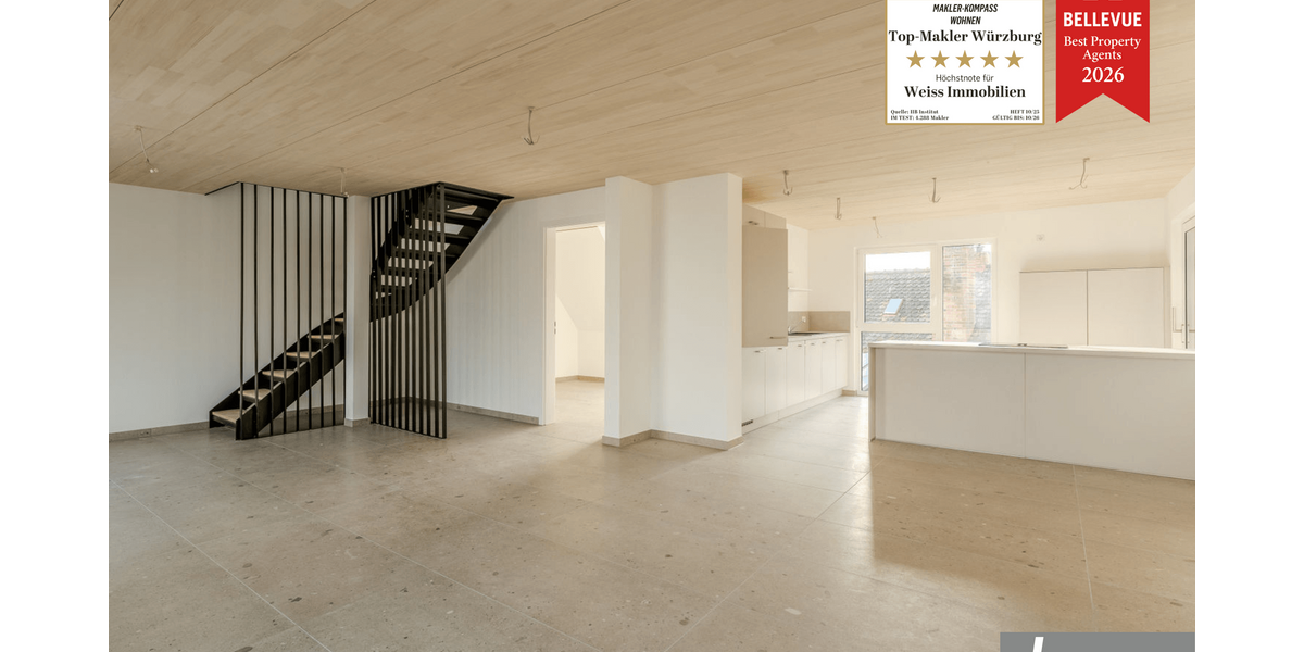 Etagenwohnung Würzburg - 4 Zimmer, 154 m&sup2;, 2.800&euro; | Angebot:24690834
