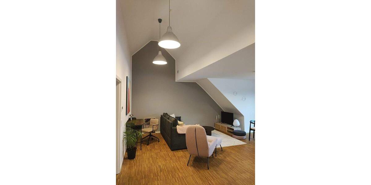 Neubau-gehobene 2-Zimmer Dachgeschosswohnung in Hainholz möbliert 2 zimmer