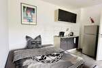Möbliertes Apartment mit Loggia, Küche & modernem Bad - ideal für Rentner, Nähe Saarbrücken-Güdingen 1 zimmer