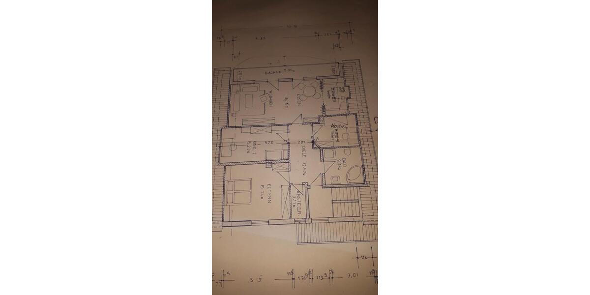 Dachgeschoßwohnung Niederschönenfeld - 3 Zimmer, 110 m&sup2;, 1.150&euro; | Angebot:26613621