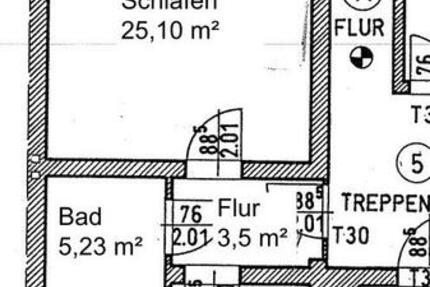 Wohnung Rostock - 2 Zimmer, 53 m&sup2;, 500&euro; | Angebot:26048830