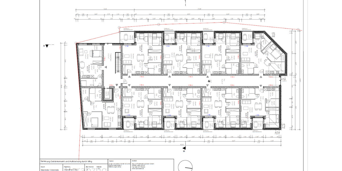 Etagenwohnung Haselünne - 2 Zimmer, 56 m&sup2;, 540&euro; | Angebot:24429144