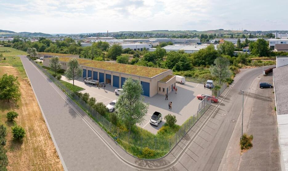 Neue moderne Garagen und Lagerflächen in Bad Kreuznach zu vermieten (mit Parkplätzen und guter Anbindung)