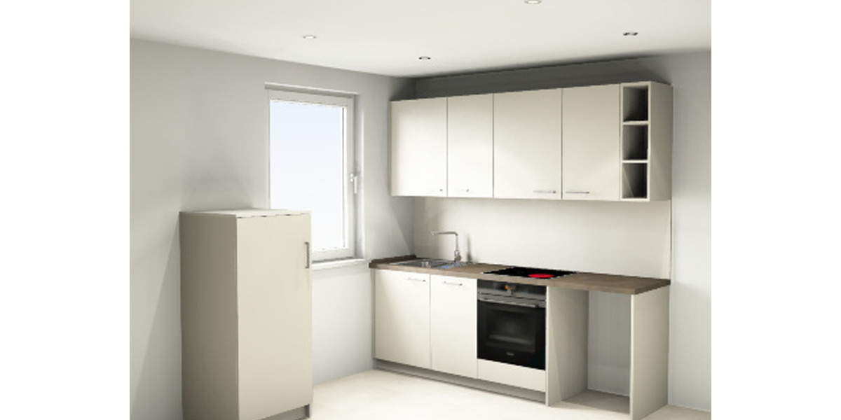 Etagenwohnung Regensburg Innenstadt - 2 Zimmer, 43 m&sup2;, 990&euro; | Angebot:26092399