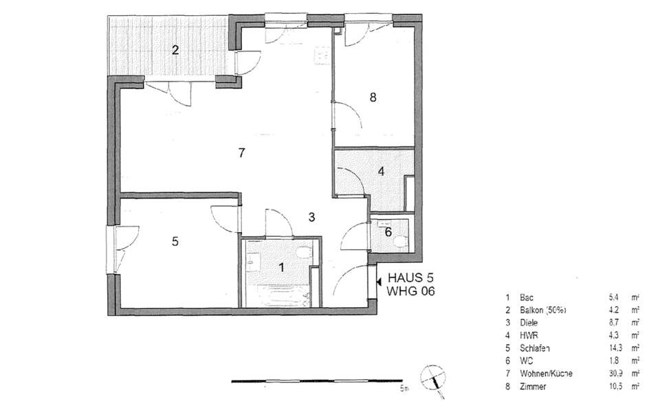 Etagenwohnung Nauen - 3 Zimmer, 80 m&sup2;, 1.095&euro; | Angebot:25876575