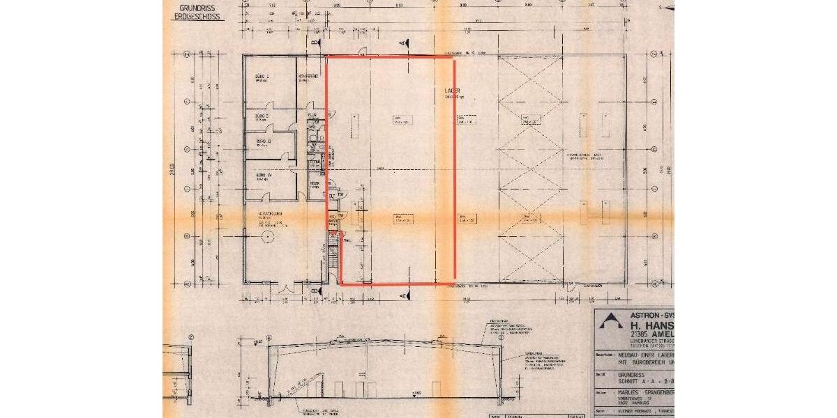 Gewerbeobjekt Uetersen - 7&euro; | Angebot:25856092