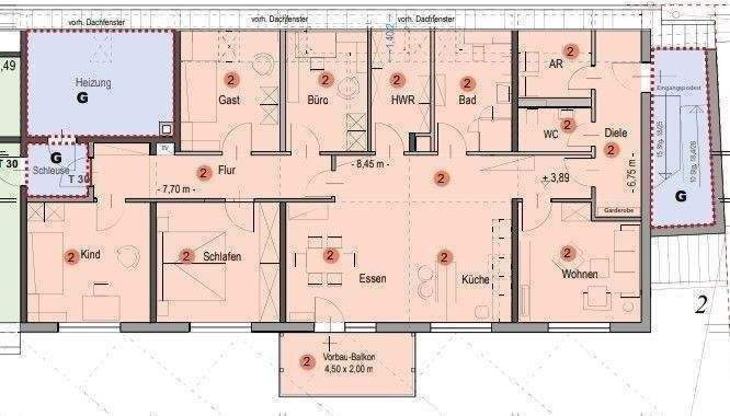 Etagenwohnung Vogtsburg im Kaiserstuhl Oberrotweil - 5 Zimmer, 157 m&sup2;, 1.340&euro; | Angebot:26470874