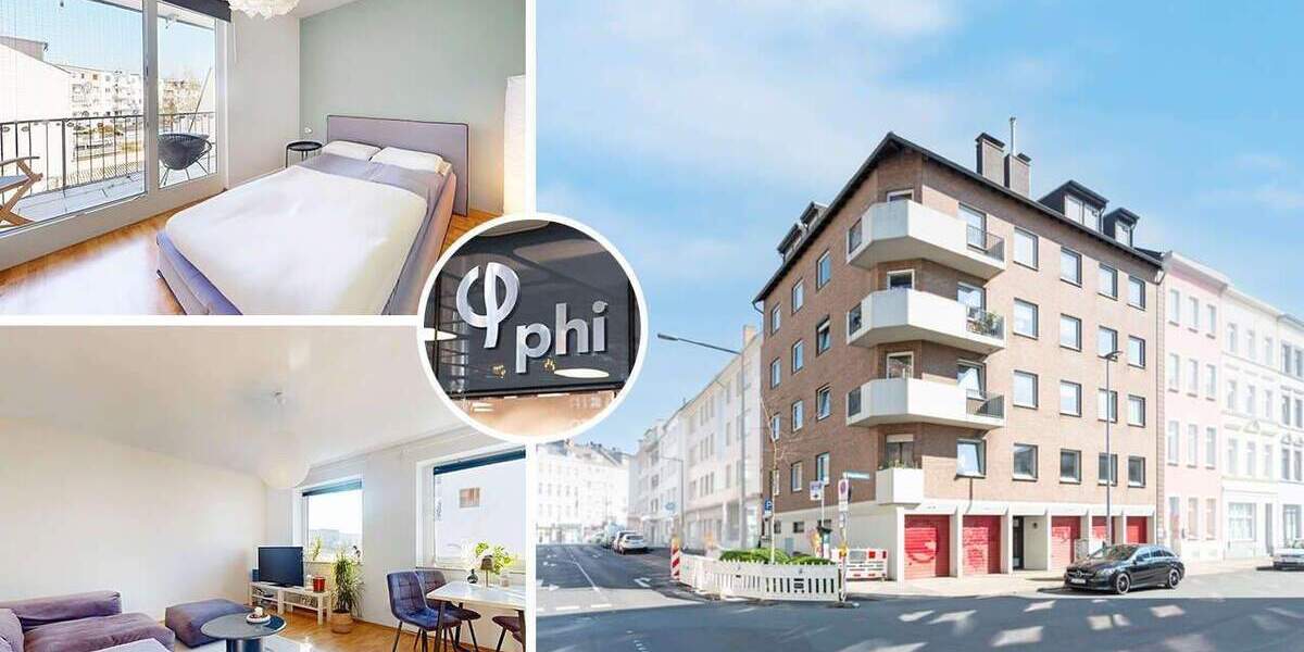 Etagenwohnung Aachen Aachen-Mitte - 2 Zimmer, 52 m&sup2;, 515&euro; | Angebot:26141109