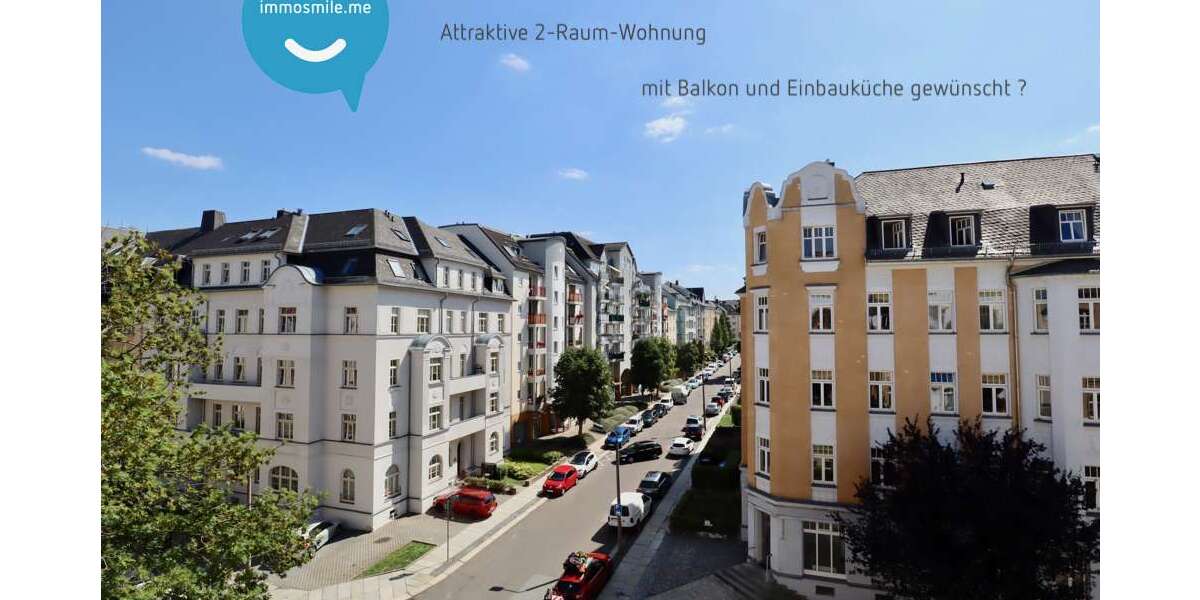 Etagenwohnung Chemnitz Kapellenberg - 2 Zimmer, 53 m&sup2;, 330&euro; | Angebot:26757273