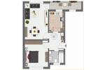 Etagenwohnung Aachen / Beverau Aachen - 2 Zimmer, 55 m&sup2;, 600&euro; | Angebot:26834080