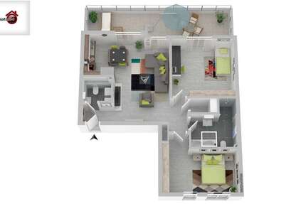 Wohnung zum Mieten in Offenbach am Main 1.420 € 94 m² 3 zimmer