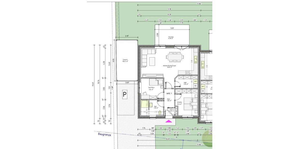Doppelhaushälfte Ostrhauderfehn - 3 Zimmer, 80 m&sup2;, 850&euro; | Angebot:26340862