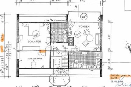 frisch sanierte 2-Zimmer-Einliegerwohnung m. EBK u. Balkon 2 zimmer