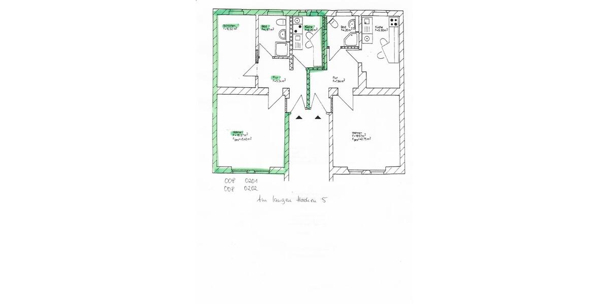 Etagenwohnung Finsterwalde - 2 Zimmer, 47 m&sup2;, 271&euro; | Angebot:26566279