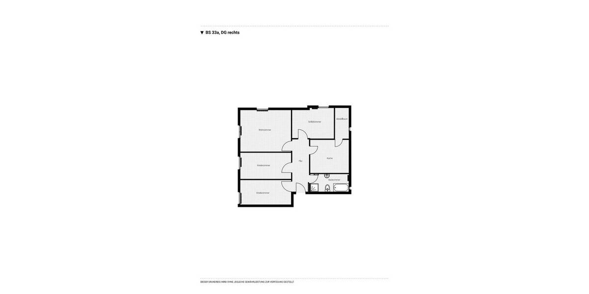 Etagenwohnung Bergen auf Rügen Bergen - 4 Zimmer, 79 m&sup2;, 600&euro; | Angebot:26246273