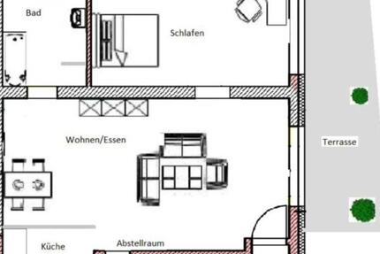 Mietwohnung 2-Zimmer 2 zimmer