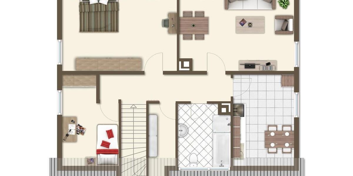 Dachgeschoßwohnung Rottweil - 3 Zimmer, 70 m&sup2;, 850&euro; | Angebot:26183210