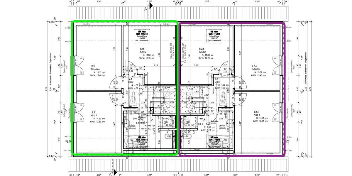 Doppelhaushälfte Hohenroth - 4.5 Zimmer, 122 m&sup2;, 1.195&euro; | Angebot:25963060